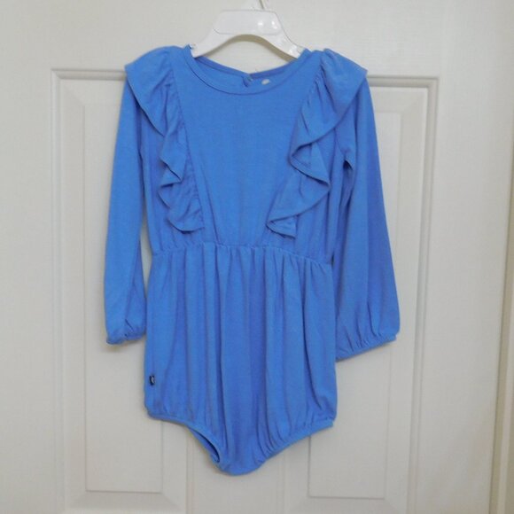 NWT Kyte Periwinkle Blue Long Sleeve Bubble Romper sz 3t - Picture 1 of 1